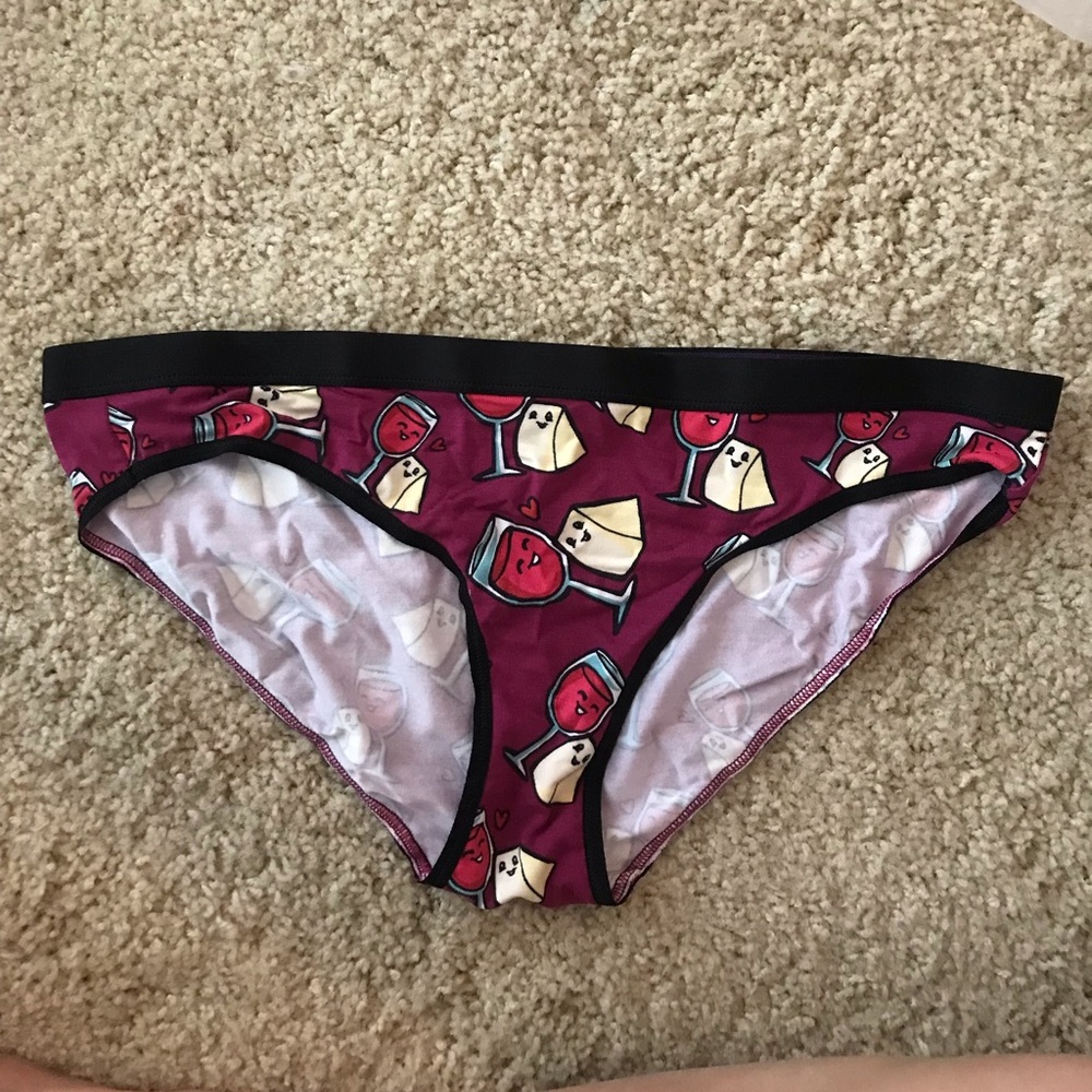 Wine and cheese me undies